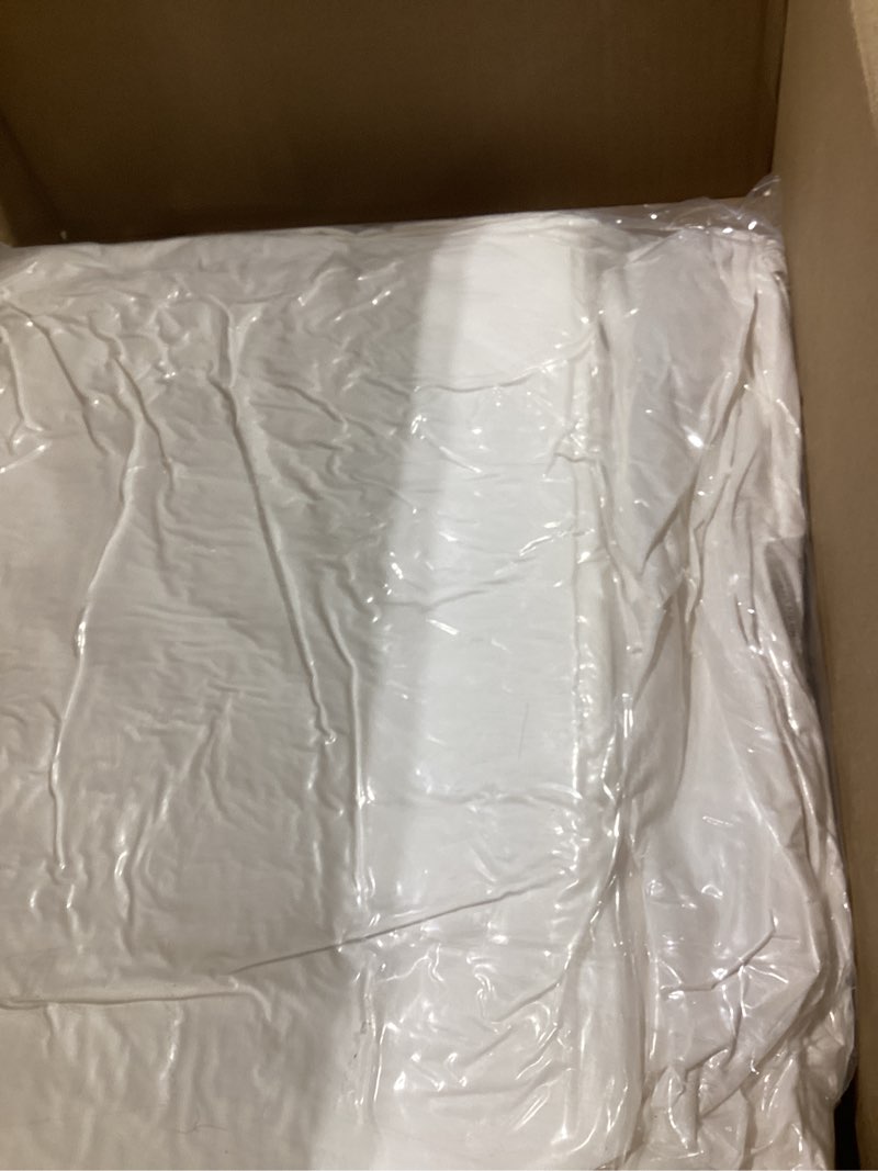 Condition photo showing New/Like New for Lotus Karen Faux Fur Throw Blanket Cream White - Big Bubble Rabbit Fluff Blanket for Couch, Small Fluffy Fuzzy Cozy Blanket, Thick Furry Plush Shaggy Blankets, 50x60 Inches Cream White Throw (50" x 60")