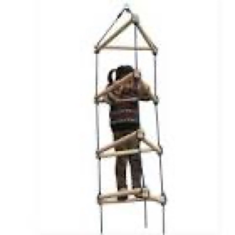 Swing-N-Slide Black Rope Ladder