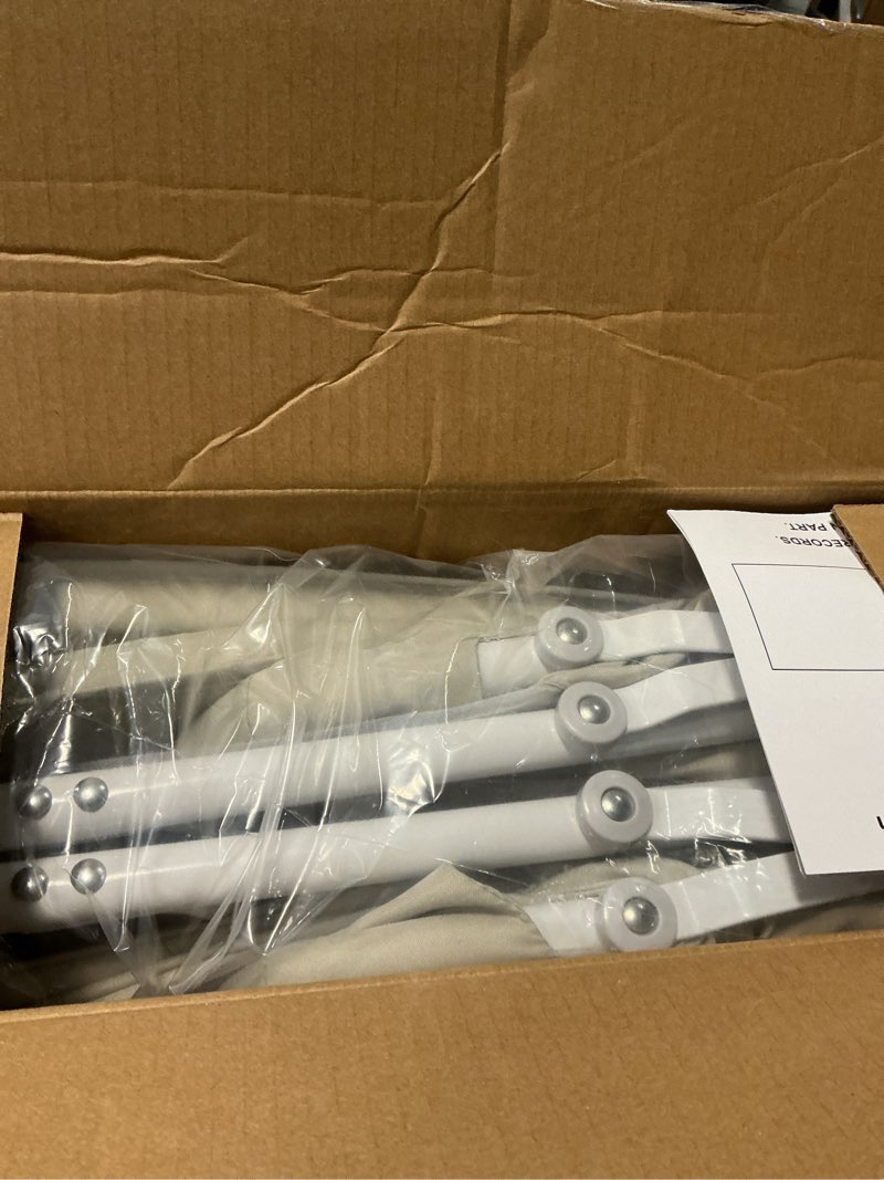 Condition photo showing New/Like New for Karley Bassinet for Newborns | Award-Winning 2021 National Parenting Product & Mom’s Choice Winner | Portable Lightweight Bassinet with Adjustable Canopy, Dual-Sided Mattress & Storage Bag Light Gray