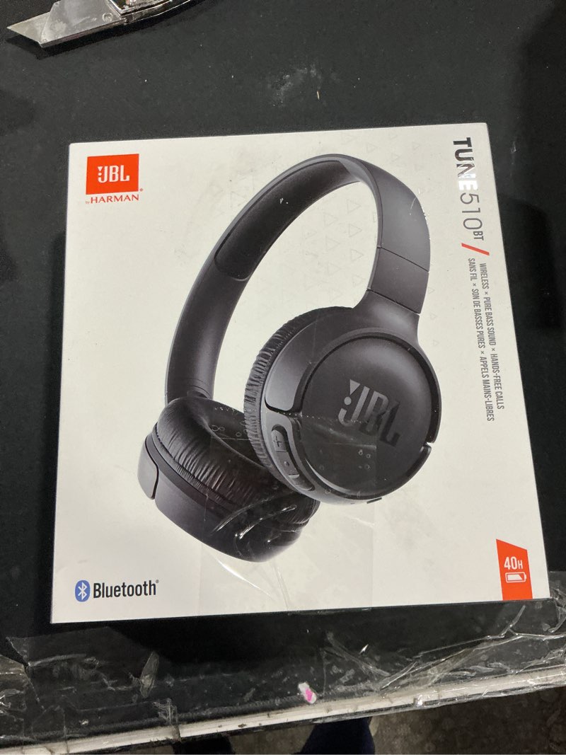 Condition photo showing Good Condition for JBL Tune 510BT - Bluetooth headphones with up to 40 hours battery, microphone for call, foldable and