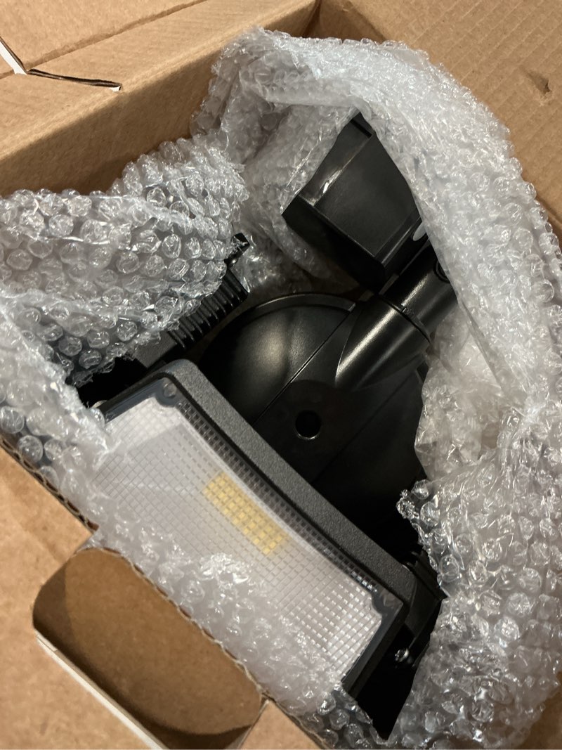 Condition photo showing Good Condition for LUTEC 80W 9000LM LED Security Light Motion Sensor Outdoor Lights, 4 Head LED Flood Lights Outdoor 5000K Daylight, IP65 Waterproof, Motion Detected Lights for Outside, House, Garage, Yard (Black)