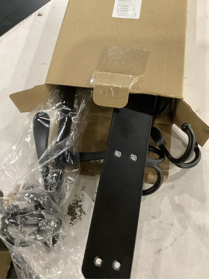 Condition photo showing Good Condition for over the door hooks,coat rack for hanging clothes hat towel (heavy duty black 1pcs) …