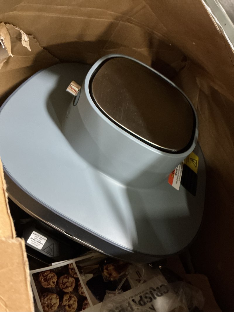 Condition photo showing Good Condition for Ninja Crispi Pro 6-in-1 Glass Air Fryer | 6qt & 2.5qt Glass Containers with Storage Lids | Non-Toxic | Meal Prep, Microwave, Freezer & Dishwasher Safe | Air Fry, Bake & More | Cyberspace | AS101CY