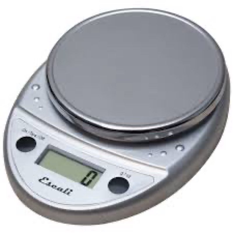 escali primo digital food scale multi-functional kitchen scale and baking scale for precise weight m