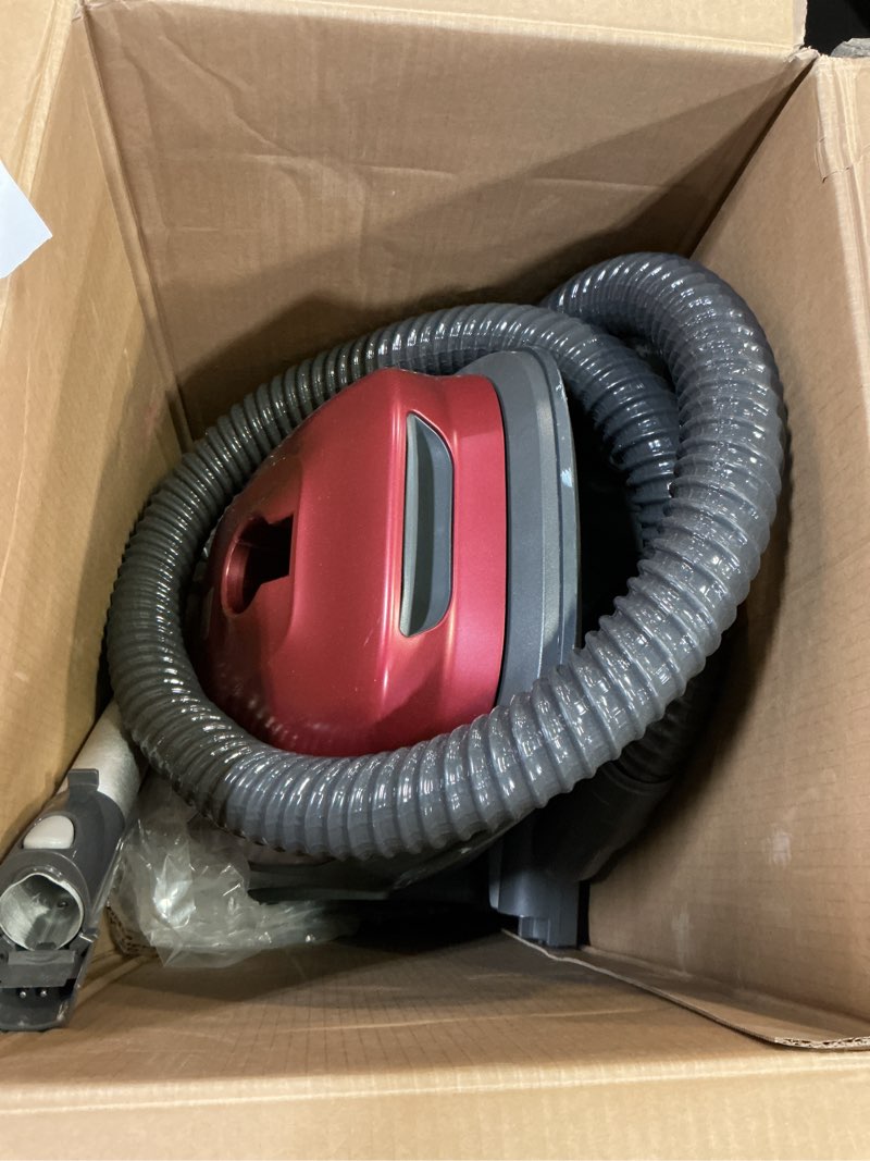 Condition photo showing As Is for Kenmore 81414 Bagged Canister Vacuum Cleaning Tools, 400 Series + Telescoping Wand, Red Kenmore 400 Series + Telescoping Wand