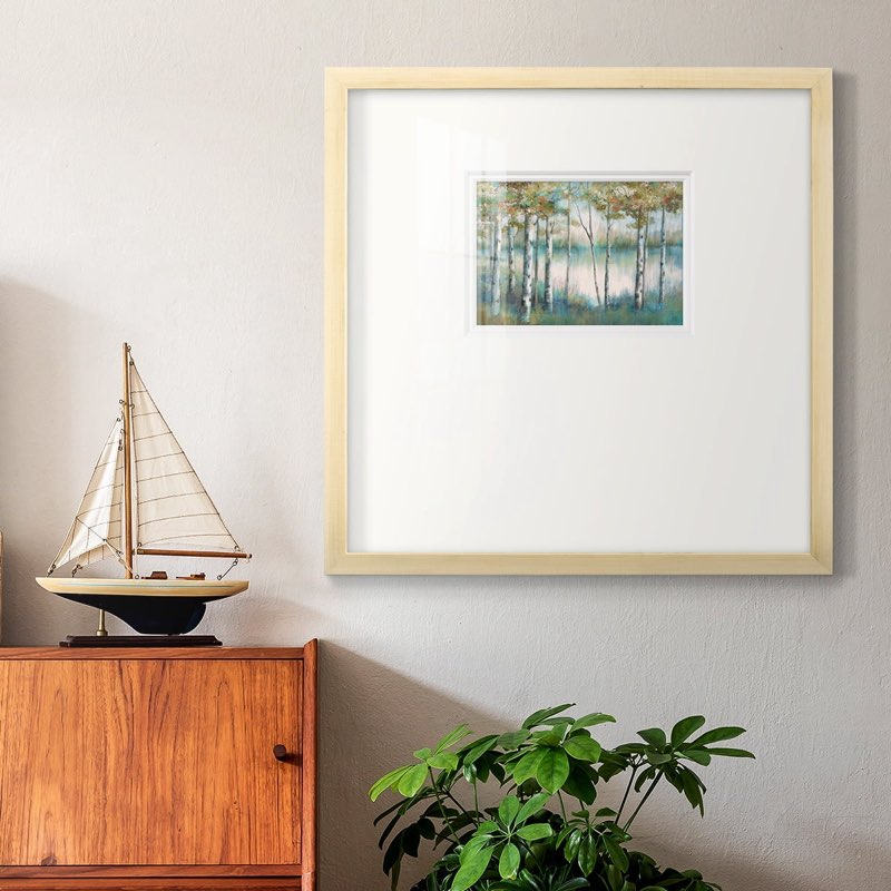 (Similar to stock photo)Aspen Lakepremium Framed Print