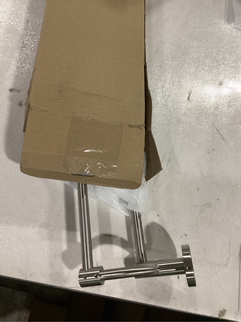 Condition photo showing Good Condition for Alise Double Towel Bars,24 Inch Towel Rack for Bathroom, Wall Mount Towel Holder, Quick Drying Towel Hanger SUS304 Stainless Steel Towel Rail, Brushed Nickel, GOY4600-LS Brushed Nickel 24 inch
