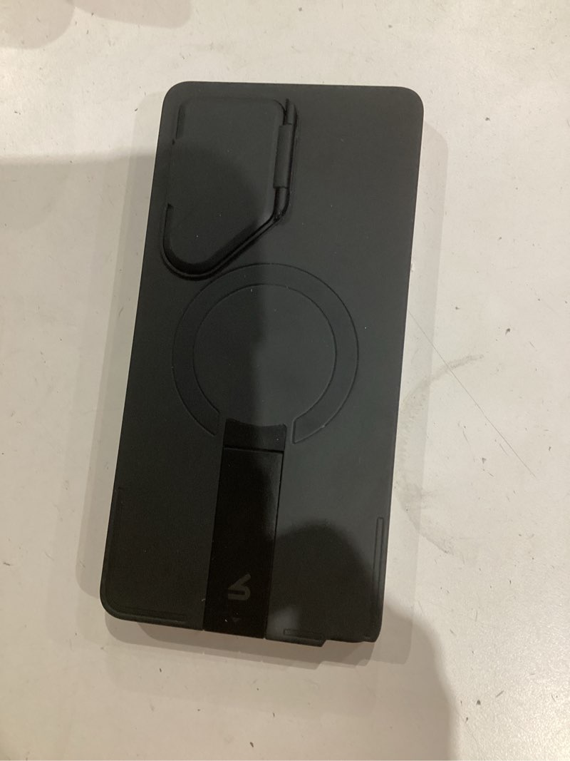 Condition photo showing Good Condition for SURITCH for Samsung Galaxy S25 Ultra Phone Case, Magnetic Protective Cover with Camera Cover & Adjustable Metal Kickstand for Galaxy S25 Ultra (2025)-Black for S25 Ultra -6.9" Black