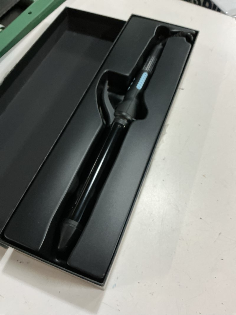 Condition photo showing Good Condition for bio ionic long barrel curling iron with moisture heat technology & nanoionic mx versatile curling wand - multiple barrel sizes for tight, classic, loose & soft curls 1.25 inch (loose curls) black