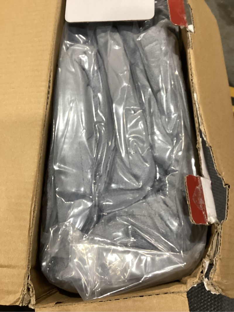 Condition photo showing Good Condition for homemate electric heated blanket twin - 62"x84" heating bed blankets throw with 10 heating levels 8 hours auto off fast heating over-heated protection ultra soft warm flannel etl certified grey 00-grey twin 62"x84"