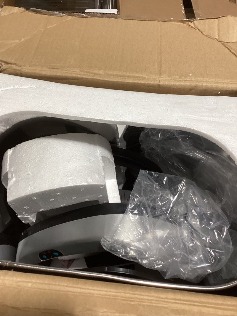 Condition photo showing New/Like New for iTouchless SensorCan 50 Liter / 13 Gallon Kitchen Trash Can with Lid & Odor Filter – Motion Sensor Stainless Steel Garbage Bin for Home, Office, or Garage – Slim Oval Shape, Large Capacity Design Light Silver, Black