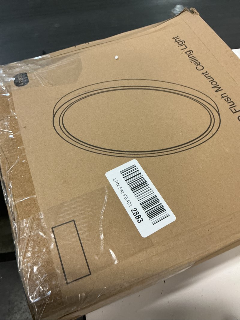 Condition photo showing Good Condition for Brightever 4Pack LED Flush Mount Ceiling Light Fixture, 12 Inch 24W, Super Slim 0.67 Inch, 3200LM, Dimmable & 2700K-6500K 5 Color Selectable LED Ceiling Lights for Bedroom 5CCT-White 12 Inch-4 Packs