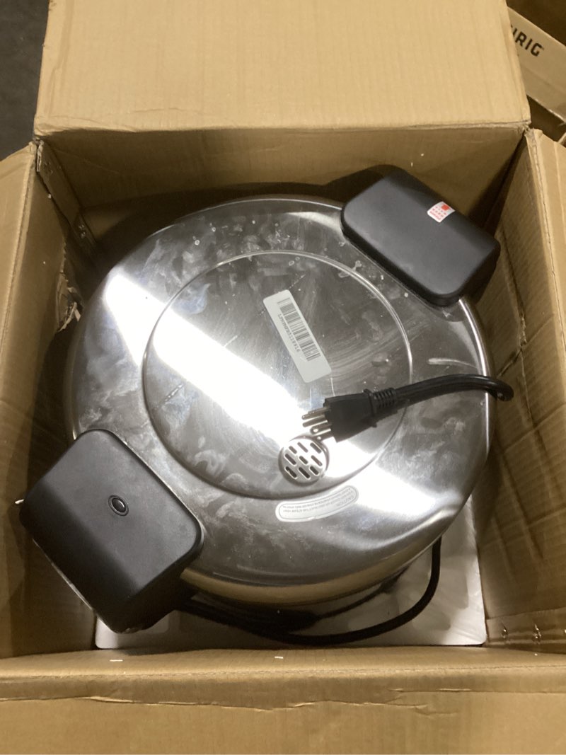 Condition photo showing As Is for Aroma Housewares 60-Cup (Cooked) (30-Cup UNCOOKED) Commercial Rice Cooker, Stainless Steel Exterior (ARC-1130S), Silver