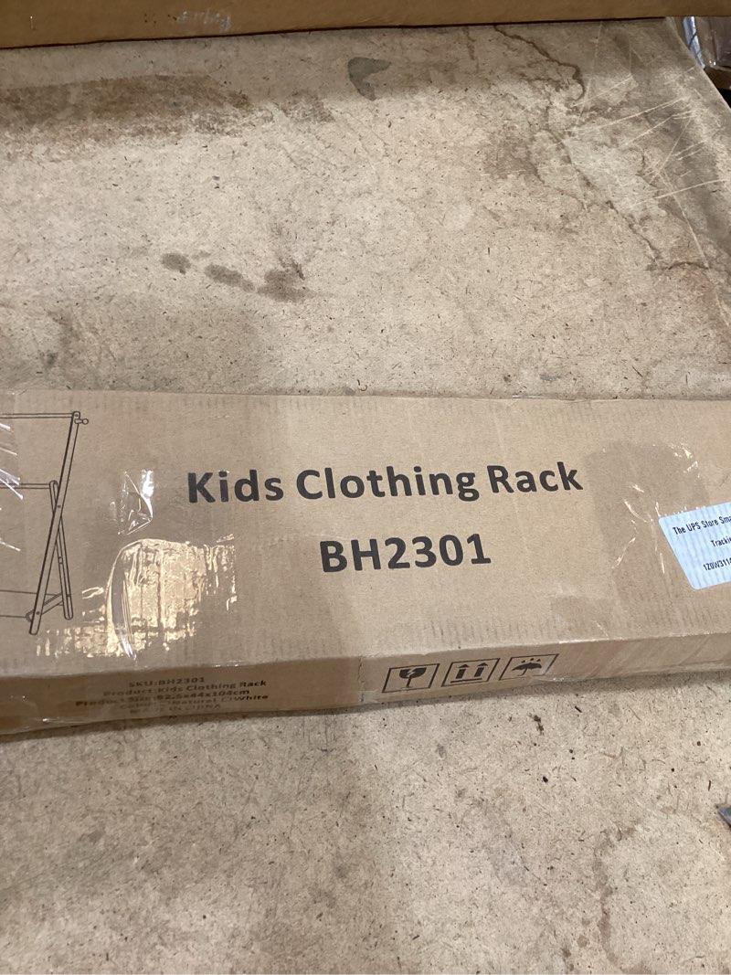 Condition photo showing New/Like New for kids clothing rack