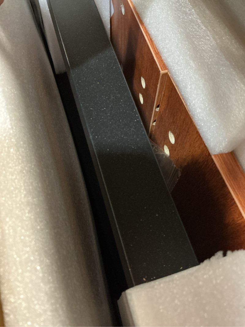 Condition photo showing New/Like New for mobile tv cart ...to 220 ibs (black) ystc-mk08b-1