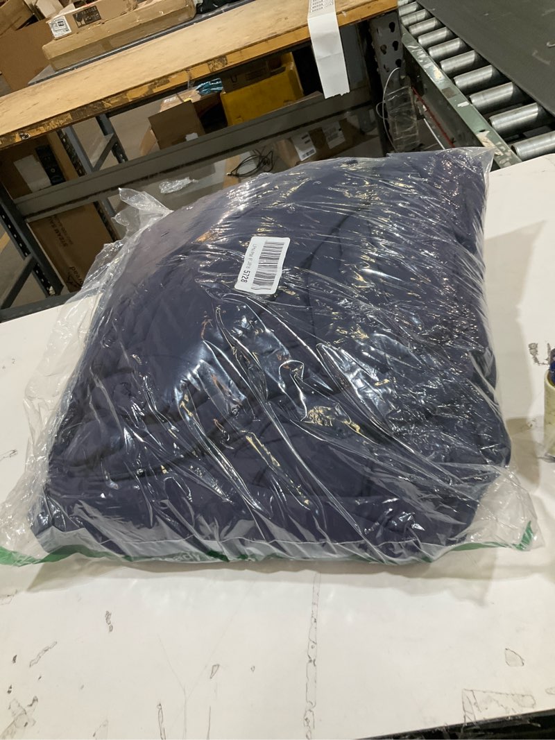 Condition photo showing Good Condition for rest® evercool® cooling comforter, king/cali king, blanket for hot sleepers, all season bedding to keep cool for night sweats, breathable lightweight duvet, 106x90 inches, midnight blue midnight blue king / cali king (106\"x90\")