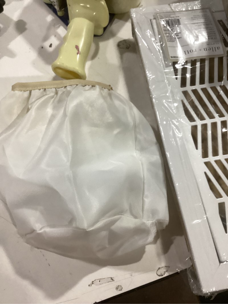 Condition photo showing As Is for Project Source Reusable Large Dry Shop Vacuum Pre-filter