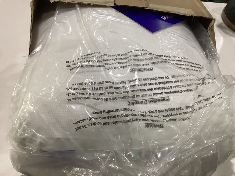 Condition photo showing Good Condition for purple harmony pillow – standard, medium feel, med height - talalay latex foam cooling pillow for combo or side sleepers, 360º hex gelflex grid for no-pressure support and luxurious weightless feel standard – medium