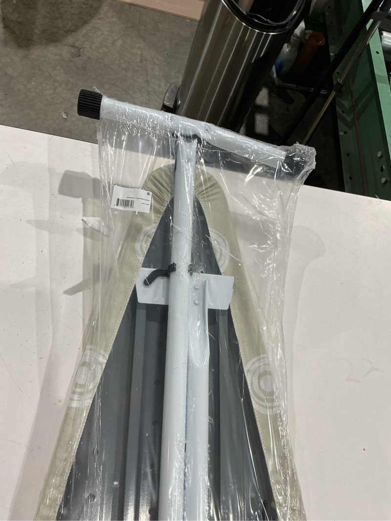 Condition photo showing As Is for mainstays t-leg ironing board with pad and cover