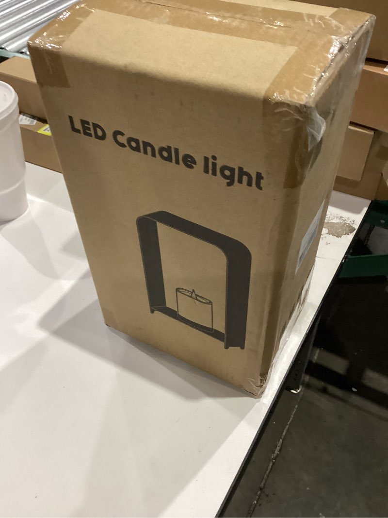 Condition photo showing New/Like New for FUYO Flameless LED Candles with Stand - Battery Operated Fake Candles, IP44 Water-Resistant, Auto On/Off, Flickering LED Tea Lights for Home Decor, Bedroom, Party Decorations