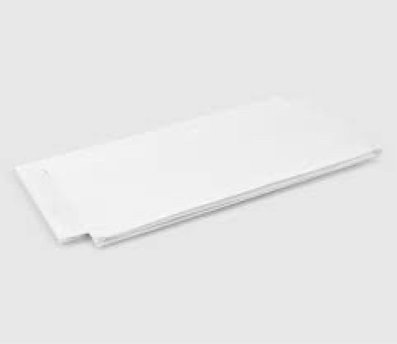 Twl perval gqt 18x30 white surgical hemmed 3-4 side