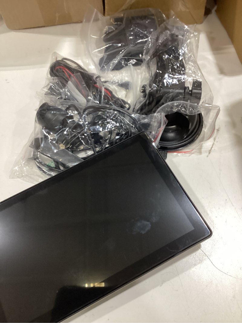 Condition photo showing Good Condition for 9" wireless apple carplay screen for car, portable touchscreen apple carplay & android auto with ota update, backup camera,fm, voice control/gps navigation/mirror link/bt 9inches