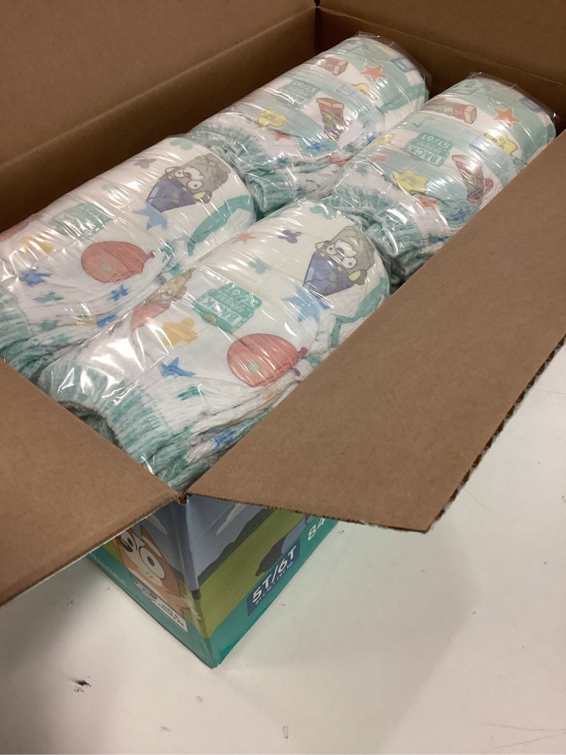 Condition photo showing New/Like New for (Size :5T/6T )Pampers Easy Ups PJ Mask Training Pants Toddler Boys 84 Count (Select for More Options)