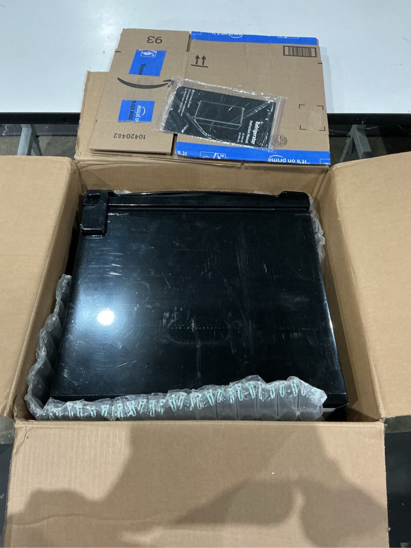 sweetcrispy 3.2 cu.ft mini fridge with freezer small refrigerator single door adjustable thermostat 