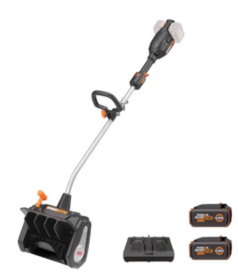 WORX NITRO 40V 12” Cordless Snow Shovel