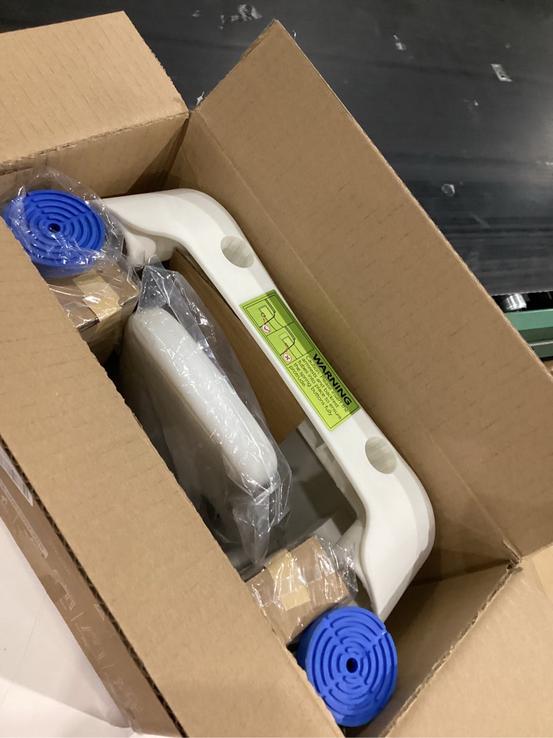 Condition photo showing New/Like New for Widened Shower Chair for Inside Shower with Padded Back & Arms,400 lbs Heavy Duty & Adjustable Shower Chair for Elderly and Disabled, Non-Slip Shower Seat, Bath Chair for Tub PP Seat with EVA Pad