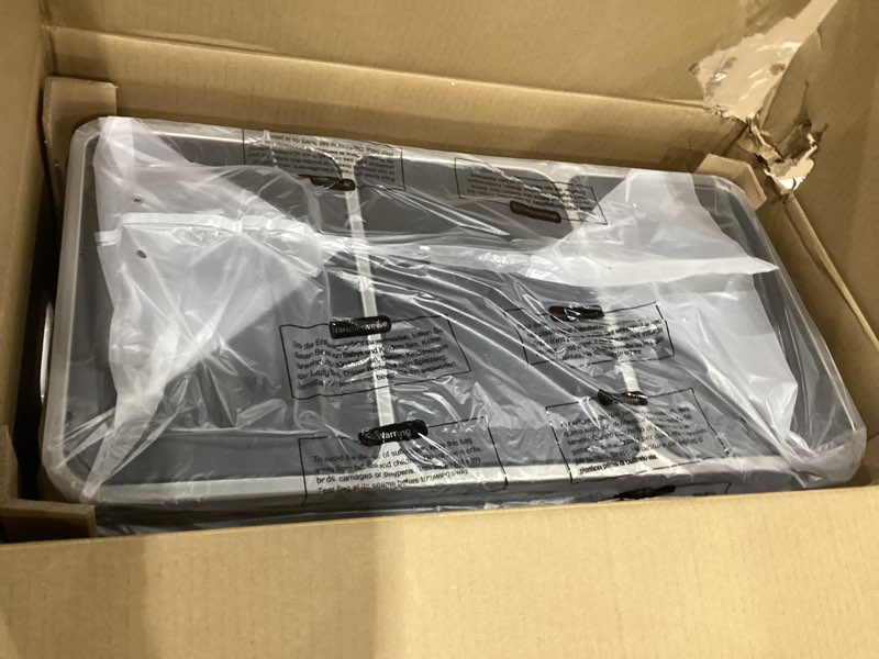 SONGMICS Trash Can, 3 x 4.8 Gallon Garbage Can, 14.4 Gallon - Scratch & Dent