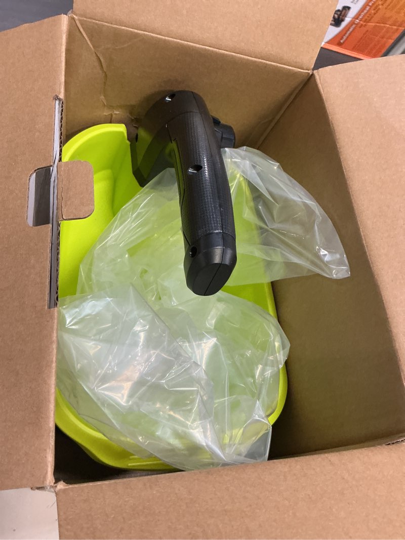 Condition photo showing Good Condition for Salt Spreader for Ryobi 18V Battery, Handheld Power Spreader for Seeds, Fertilizer, Year-Round Coverage for Grass Seeds, Rock Salt, and ice melt Seasons. (Tool only)