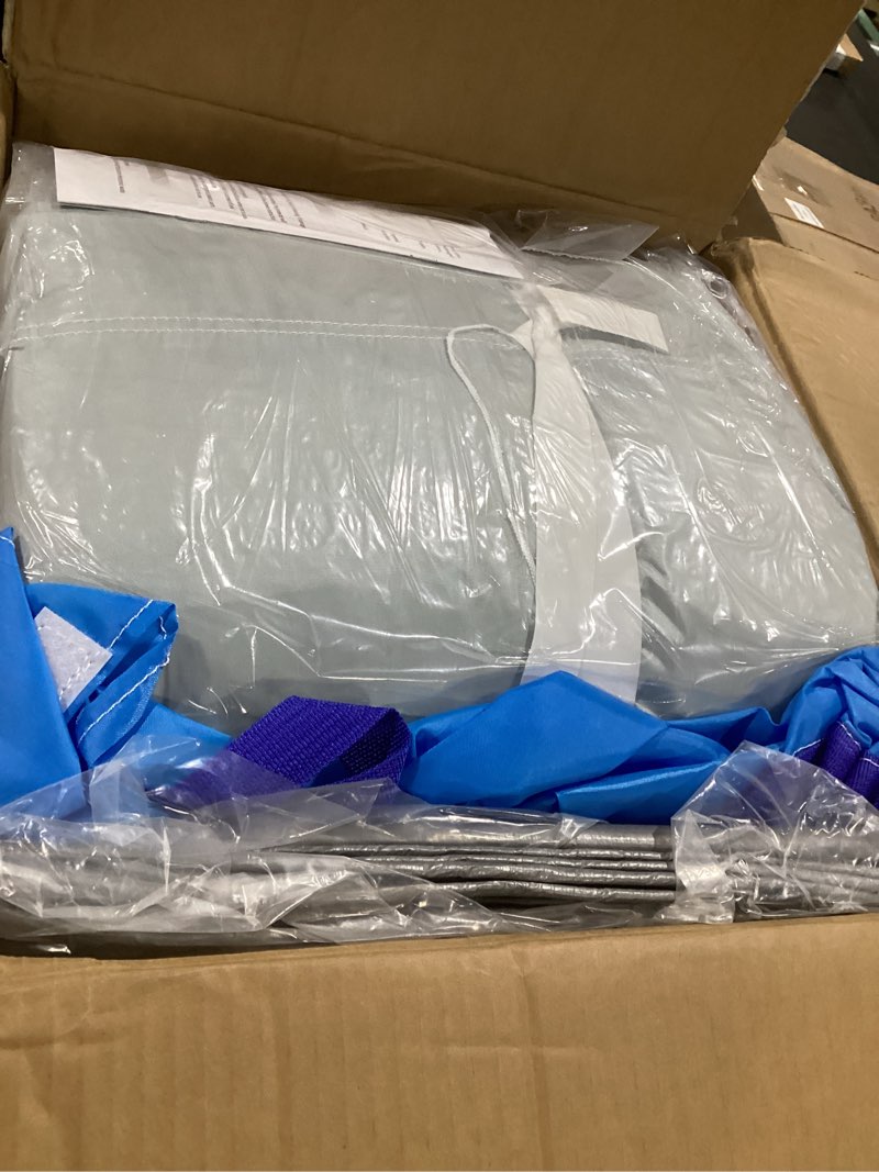 Condition photo showing Good Condition for poyounghu white bounce house, house with blower, inflatable bouncer, children's toy, sewn extra thick material for durability