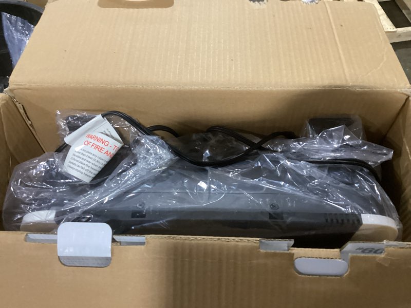 Condition photo showing As Is for Utilitech 1500-Watt 120 -Volt Heater fan Heater ( 14.76-in L x 16.93-in H Grille )