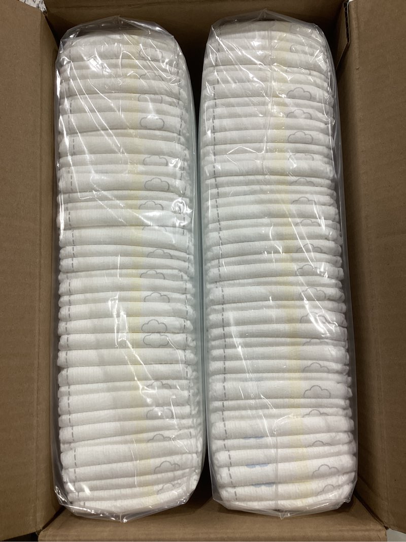 Condition photo showing As Is for Pampers Swaddlers Diapers, Size 6 (23-44 lbs), 84 Count, Absorbent, Keeps Baby Dry and Comfortable, Skin Safe Disposable Baby Diaper (Packaging May Vary) Size 6 84