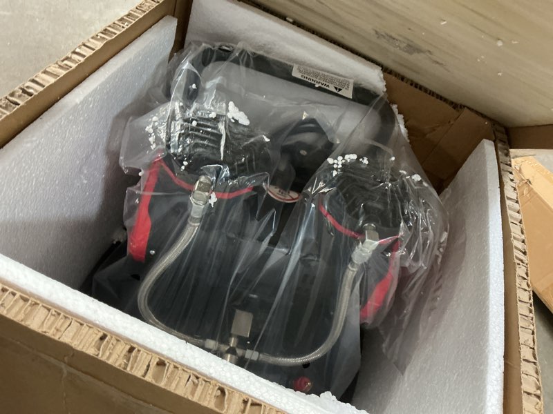 Condition photo showing Good Condition for 14 Gallon Ultra Quiet Air Compressor with 2 Quick Couplers 2HP 8.75 CFM, Max 115 PSI Pressure Oil-Free Air Compressor Tank, 70dB Quiet Compressor for Auto Repair, Tire Inflation 110V/60hz