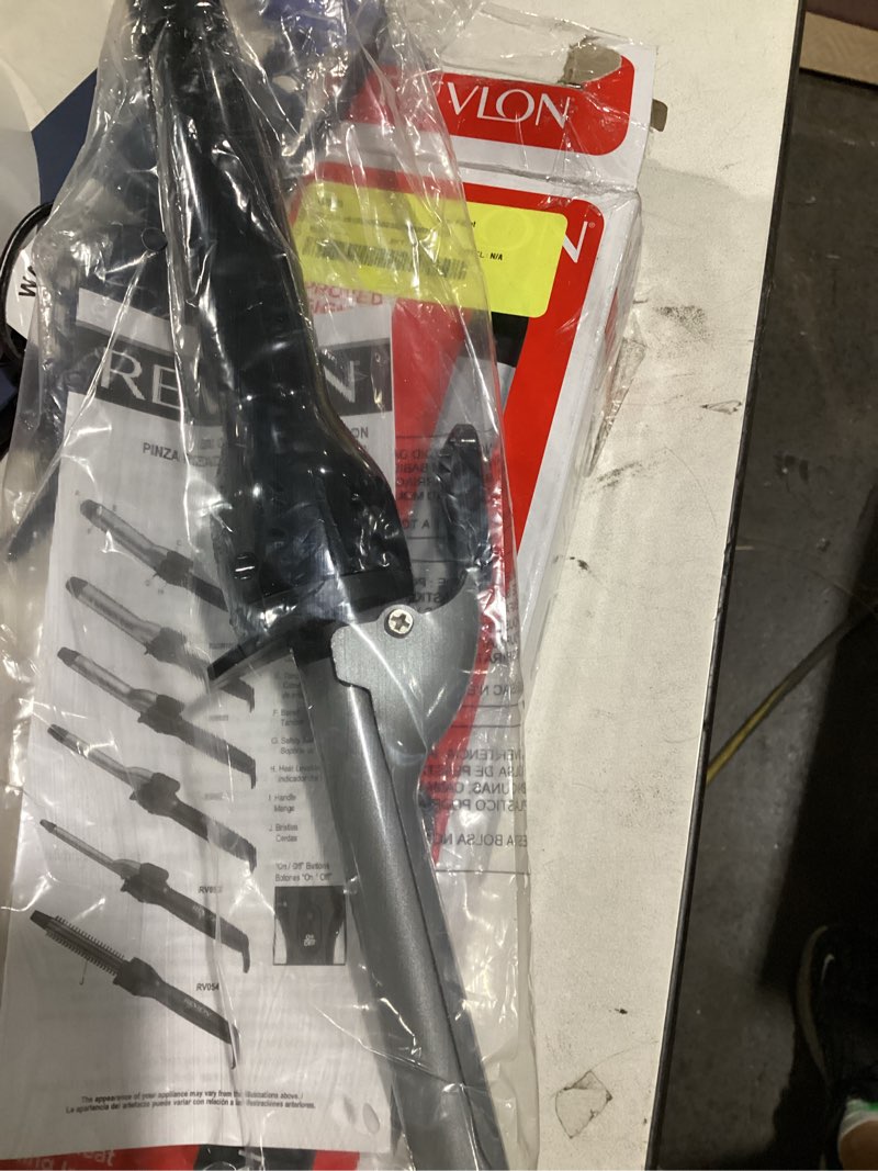 Condition photo showing Good Condition for revlon curling iron