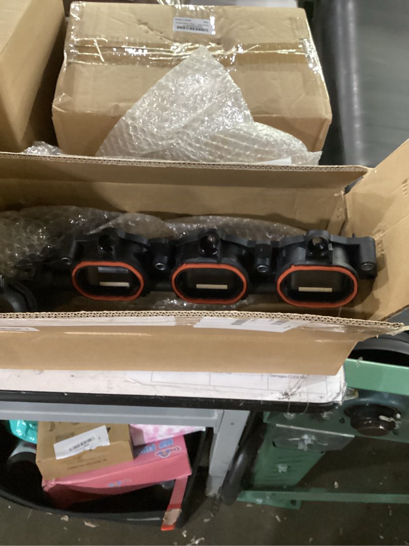 Condition photo showing Good Condition for aulink 2pcs 06e133110at+06e133109an left & right engine intake manifolds | for 2013-2019 audi a6 a7 a8 q7 3.0l v6, replaces 06e133110bc 06e133110an 06e133109at 06e133109bc