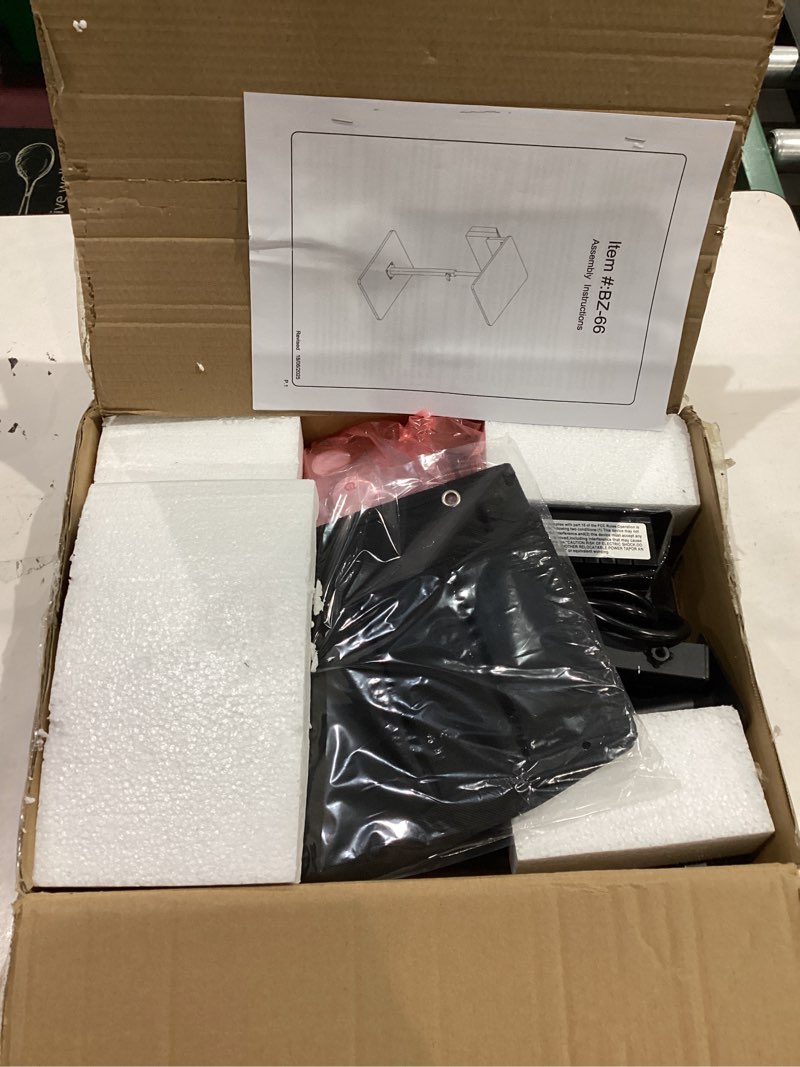 Condition photo showing Good Condition for Vagusicc Sofa Armrest Tray Table for Couch - 360° Swivel Height Adjustable Side Table for Small Spaces, Snack Side Table for Bed or Chair, C Shaped End Table Snack Table for Eating Dinner Laptop Black With Plug+Storage Bag