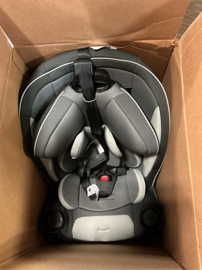 Condition photo showing Good Condition for Safety 1st Grow and Go All-in-One Slim Convertible Car Seat, Rear Facing, 5-40 lbs, Forward Facing (30–65 lbs), High Back Booster Seat 40-100 pounds, Iron Frost