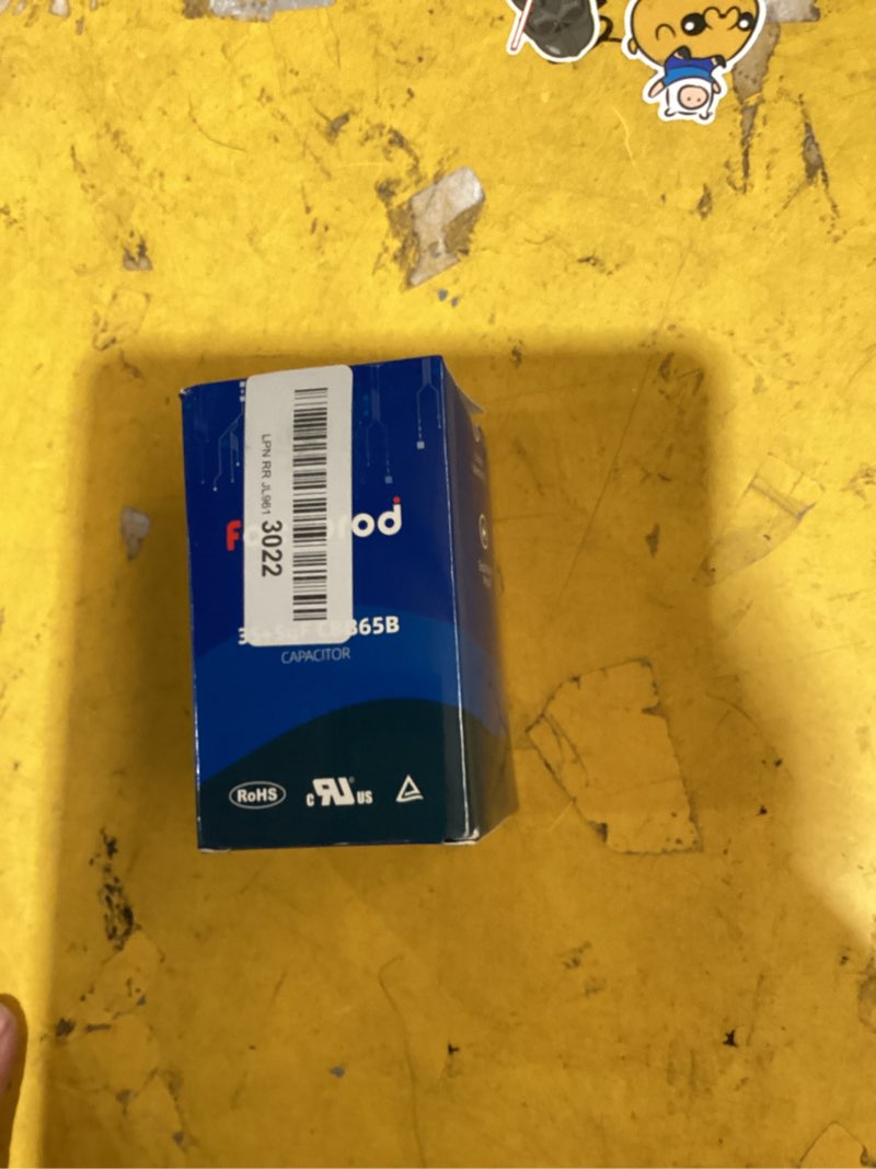 Condition photo showing Good Condition for [ul recognized] focsprod 35+5 uf 35/5 mfd ±6% 370v/440v cbb65 ac capacitor, dual run round capacitor replacement, 35 5 uf 440 volt hvac for ac unit fan motor start or heat pump or condenser straight [v03] 35+5µf s round