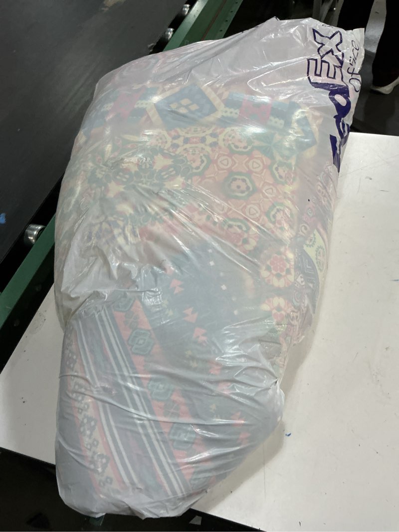 Condition photo showing As Is for nuogo 12 pcs bohemian floor cushions bulk 15 inch boho floor sitting meditation pillows yoga mandala meditation pouf for living room balcony office tatami(square)