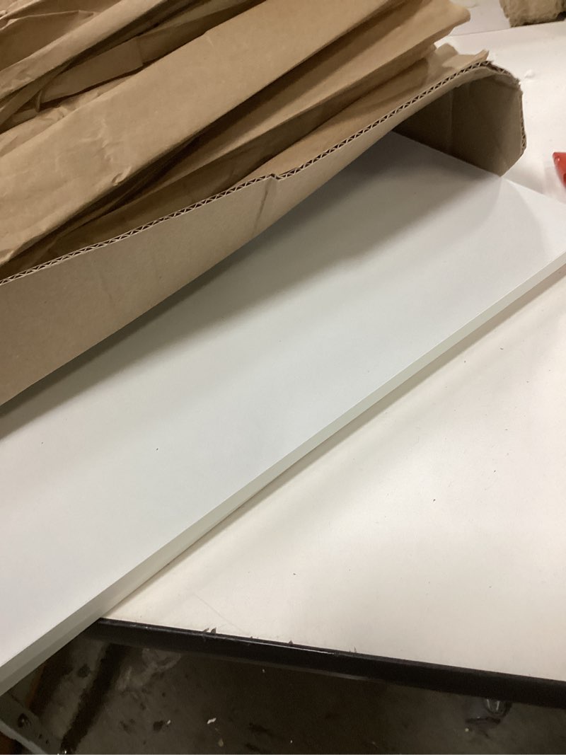 Condition photo showing As Is for ClosetMaid 8993 Stackable 24-Inch Wide Horizontal Organizer, White White 24-Inch