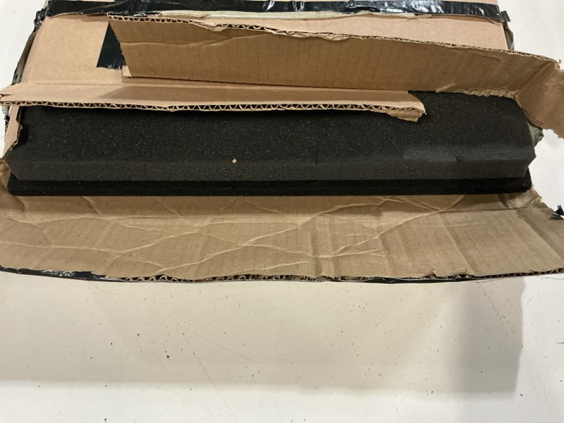 Condition photo showing Good Condition for pyle sound dampening speaker riser foam - audio acoustic noise isolation platform pads recoil stabilizer w/ rubber base pad for studio monitor, subwoofer, loudspeakers psi12 (22.5 x 17.8 x 1.8 inch)