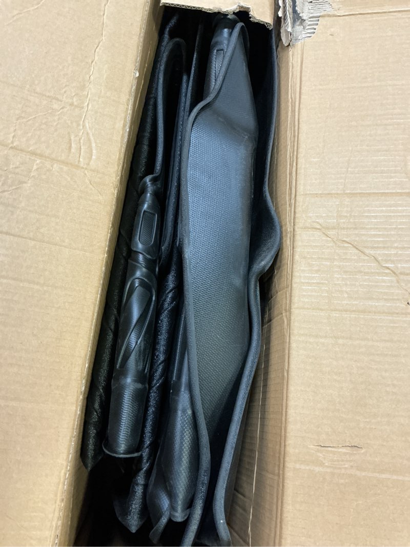 Condition photo showing Good Condition for Floor Mats for Ford Expedition MAX 2018-2024 (Only Fit 7 Seats-2 Row Bucket Seat Non Short) & Trunk Mat All Weather Protection Floor Liners & Cargo Liners Velcro Covering The Backrest Accessories 18-24 Expedition MAX-7 Seats