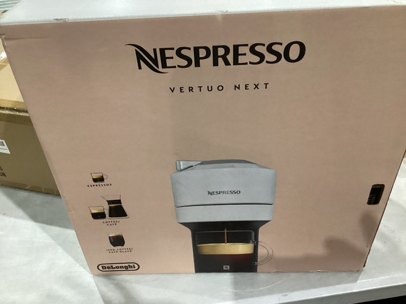 Condition photo showing New/Like New for Nespresso Vertuo Next Coffee and Espresso Maker by De'Longhi, White Machine Only White