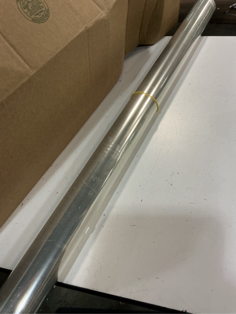 Condition photo showing Good Condition for grafix dura-lar clear 25’ roll – ultra 005” film, acetate alternative, glossy surface for coverings, stencils, color separations, window applications, transparencies, and more, 40" x 25' 40" x 25' .005" (5 mil)