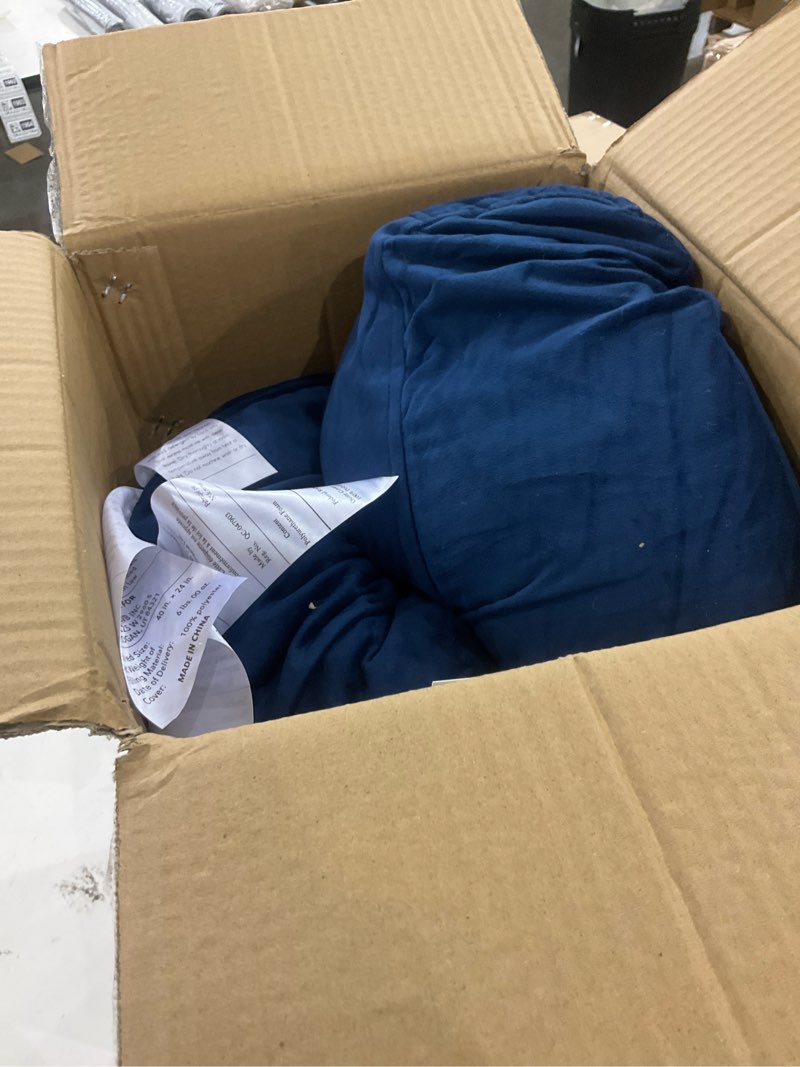 LINENSPA Reading Pillow with Shredded Memory Foam- Back Pillow for Sitting in Bed, Reading, Gaming, 