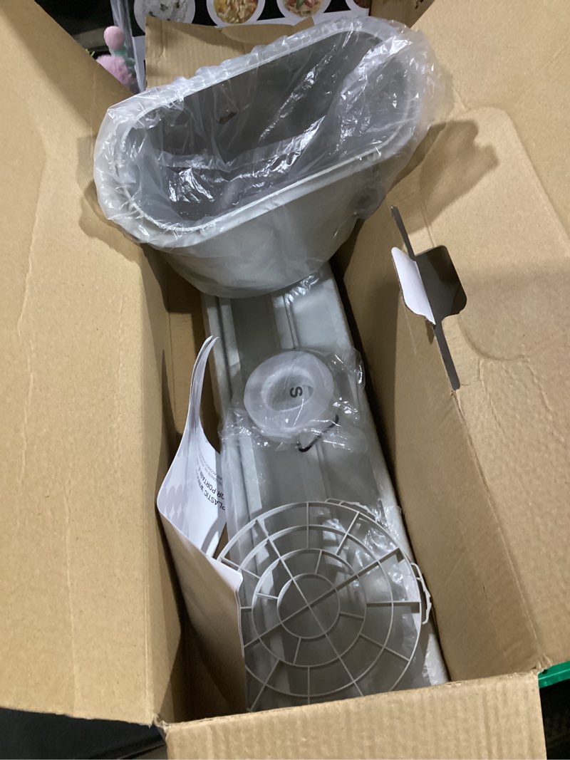 Condition photo showing Good Condition for portable air conditioner window kit with coupler, 5.9 inch adjustable window seal plate for a/c units, universal sliding ac vent kit for ducting 5.9" diameter 64"length window ac kit