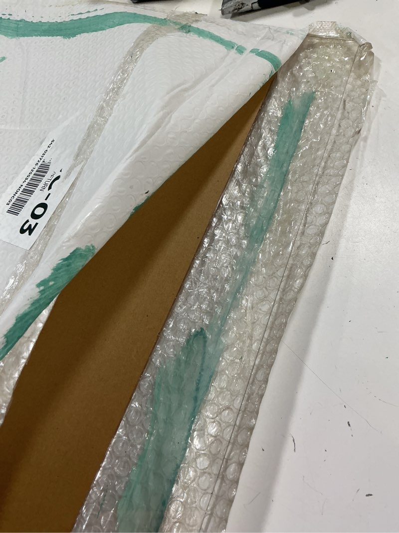 Condition photo showing Good Condition for clear acrylic sheet 18" x 24" x 1/8" thick (3mm) cast plexiglass panel transparent plastic board for craft, display projects, wedding sign, laser cutting, engrave, pack of 2 18" x 24", 1/8" thick 2